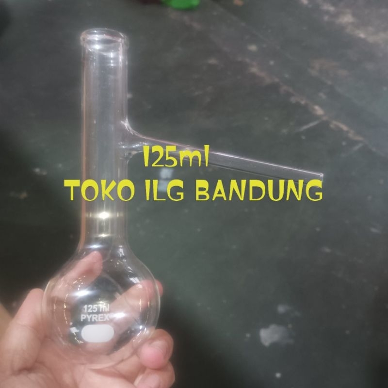 labu distiling/labu destilasi 125ml pyrex