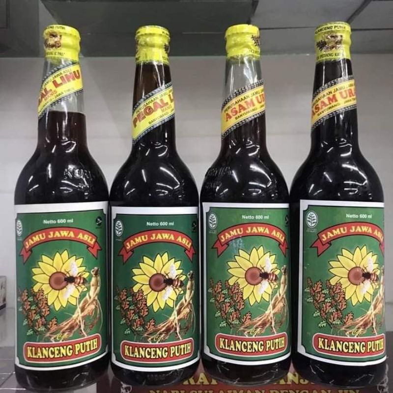 

(COD) JAMU KLANCENG PUTIH 600ml ASLI MANJUR KEMASAN BOTOL PLASTIK