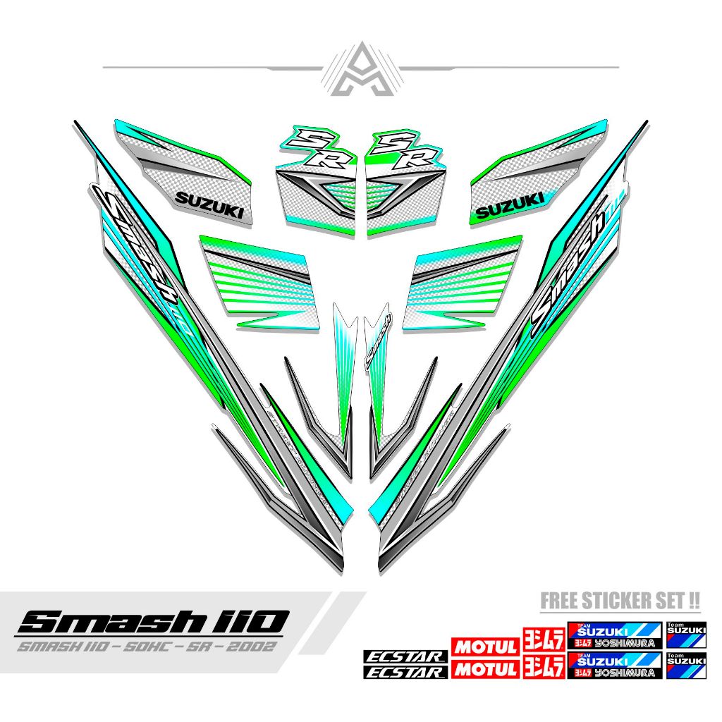 STRIPING SMASH 110 R / MTF 12 / STICKER SMASH 2002 / SETIKER SR / STIKER / STREPING / STIPING / SETR