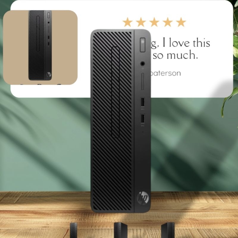 PC HP 280 G3 SFF CORE i5 8400 RAM 16GB NVME 512GB MURAH BANGET