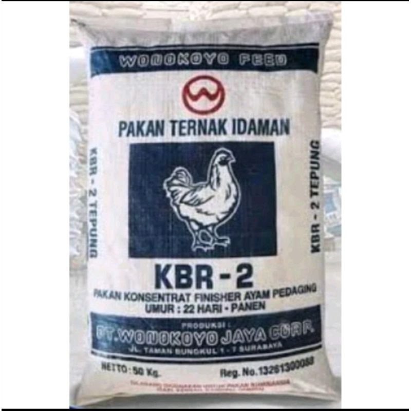 KBR 2 WONOKOYO KONSENTRAT AYAM PEDAGING 1KG