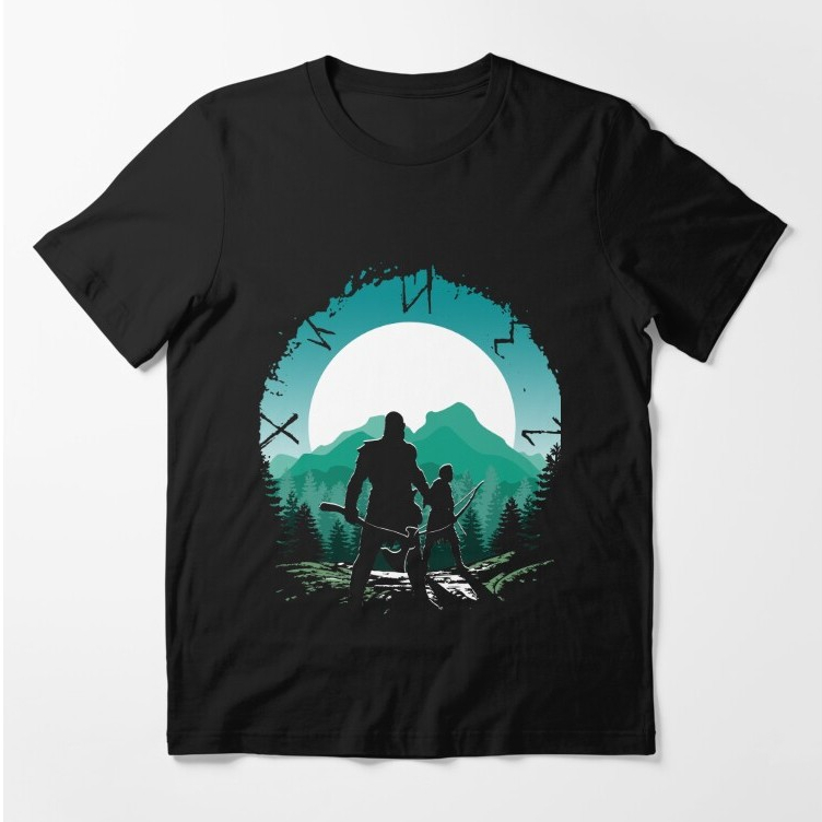 Kaos Polos Kratos and son