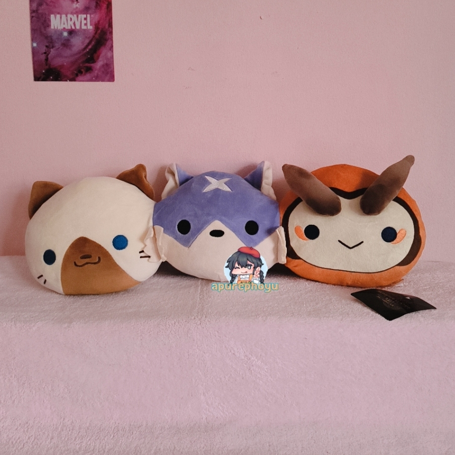 Boneka Monster Hunter Rise Tsum Dango Capcom Prize Mellow Plush