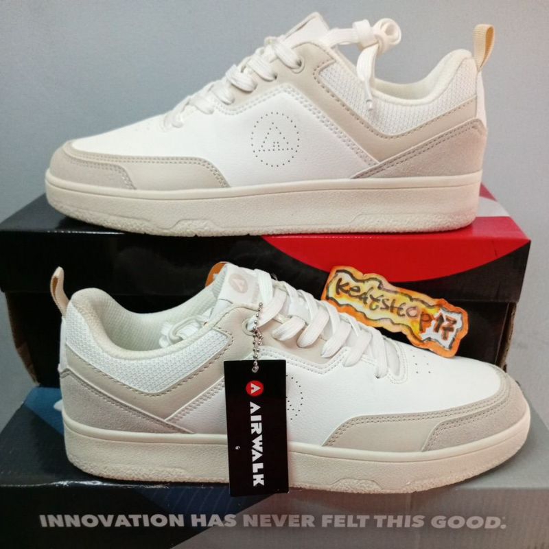 Sepatu Airwalk Brue white/Beige original