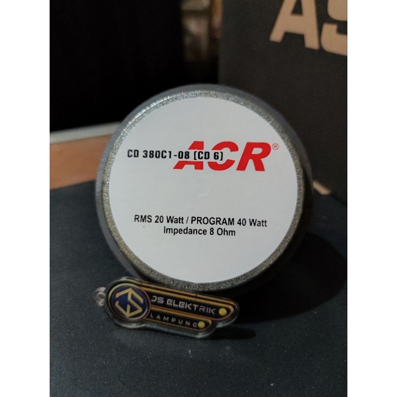 DRIVER TWEETER ACR CD 380C1 - 08 (CD 6) ORIGINAL ACR