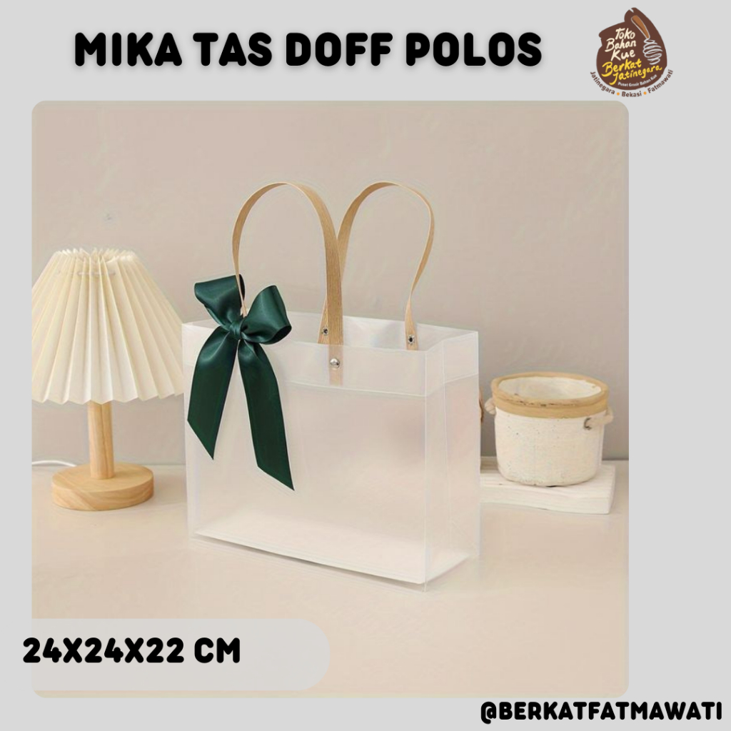 TAS MIKA OPP DOFF POLOS / TAS BELANJA BENING / TOTE BAG / TAS SHOPPING