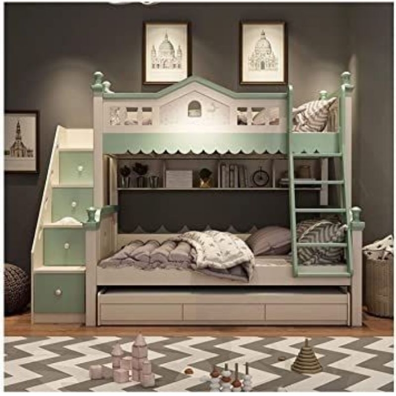 Tempat tidur tingkat kayu, Ranjang tingkat anak karakter