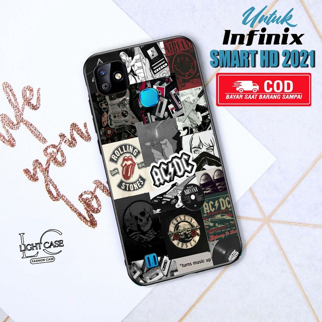 CASE GLOSSY INFINIX SMART HD 2021 dan ALL TYPE SMARTPHONE & ANDROID Bisa request tipe Cassing Hp - C