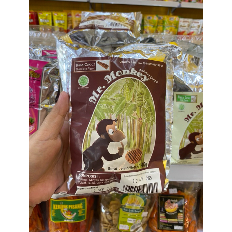 

keripik pisang Mr. Monkey