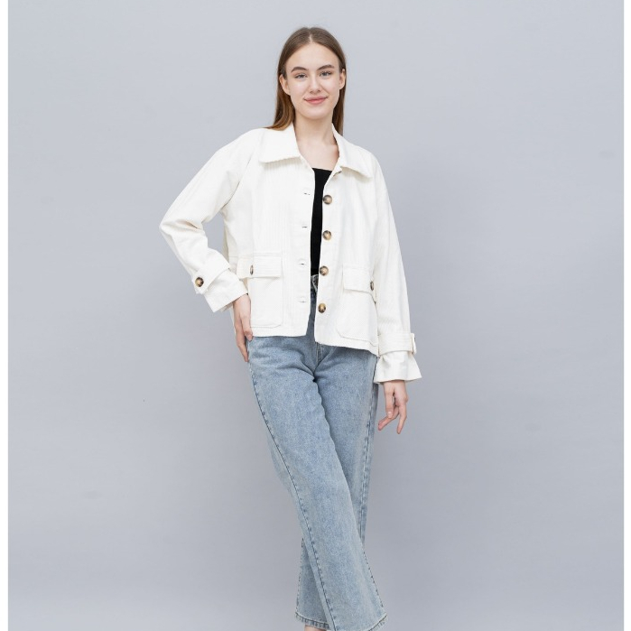 Sweet Corduroy Jacket - Almost Never - Jaket Corduroy Wanita