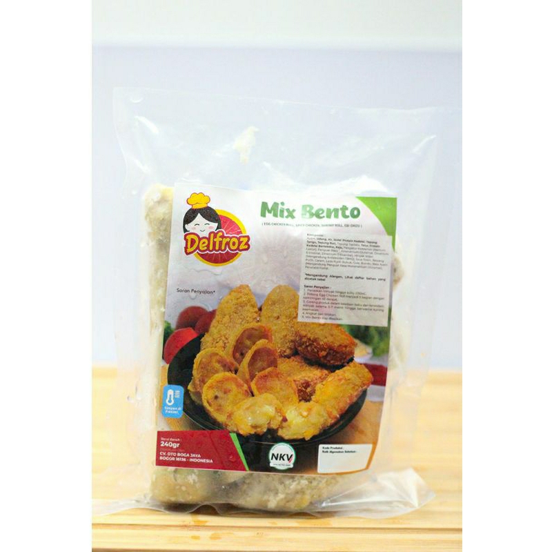 

Delfroz Mix Bento Frozen Food