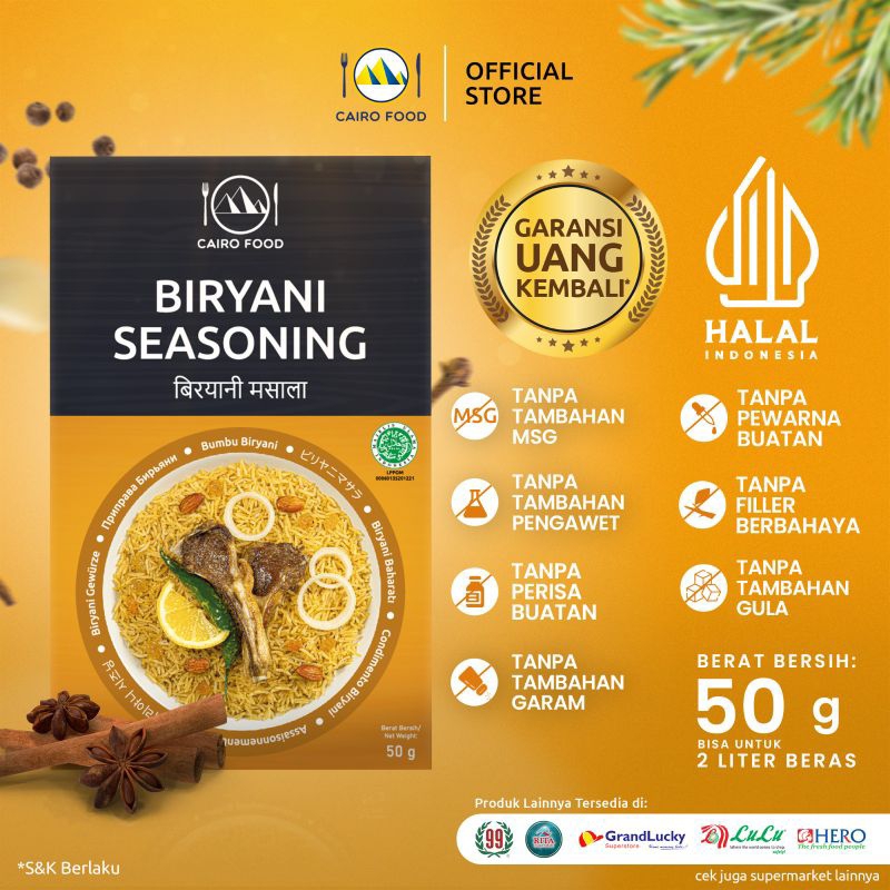 

bumbu nasi kebuli dan briyani 50g