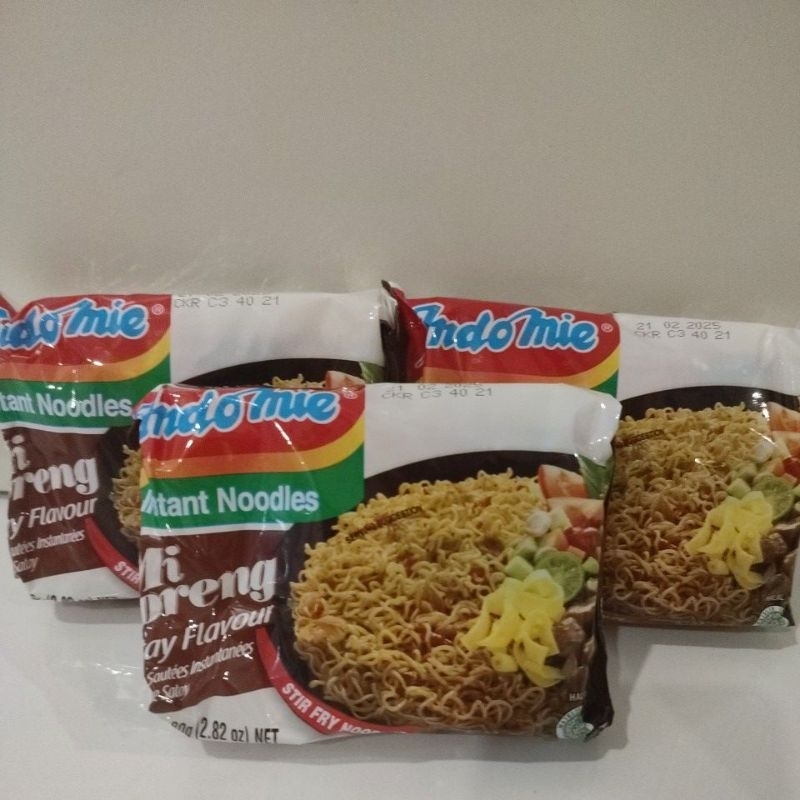 

indomie goreng sate mie goreng sate import READY stock!! harga satuan