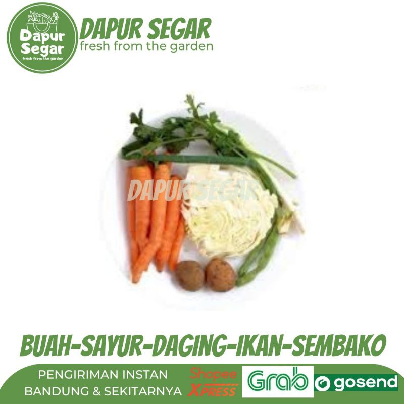 

paket sayur sop segar