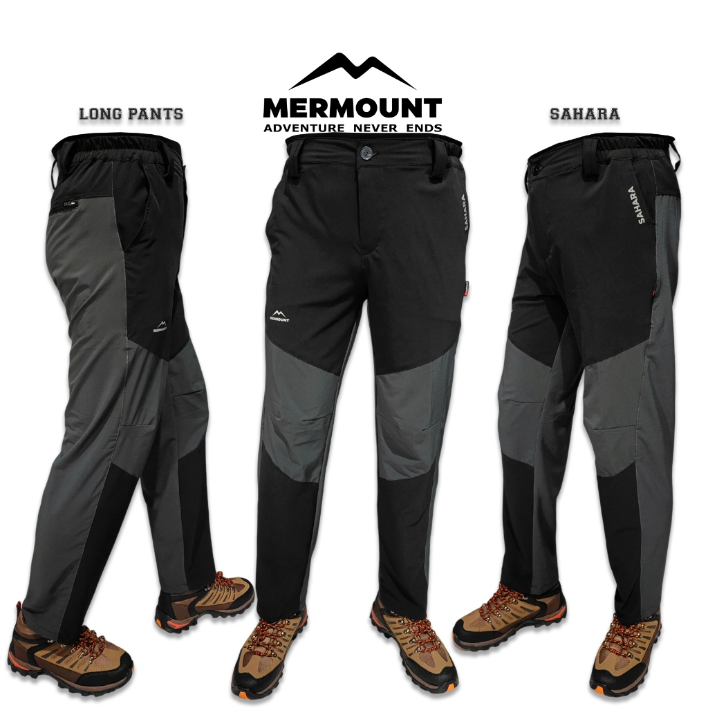 Mermount Adventure Sahara Celana Outdoor | Quickdry Stretch Panjang | Celana Original Produk