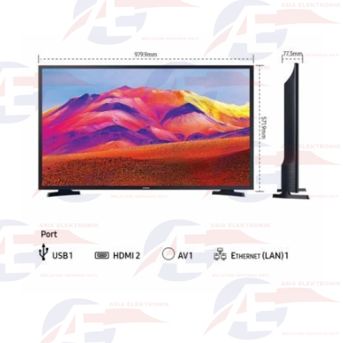 TV Samsung 43 Inch/Samsung 43t6500 Smart TV