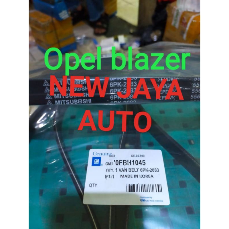 FAN VAN V BELT TALI KIPAS 6PK2083 OPEL BLAZER 6PK-2083