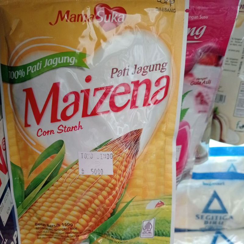 

Tepung Pati jagung ( maizena )