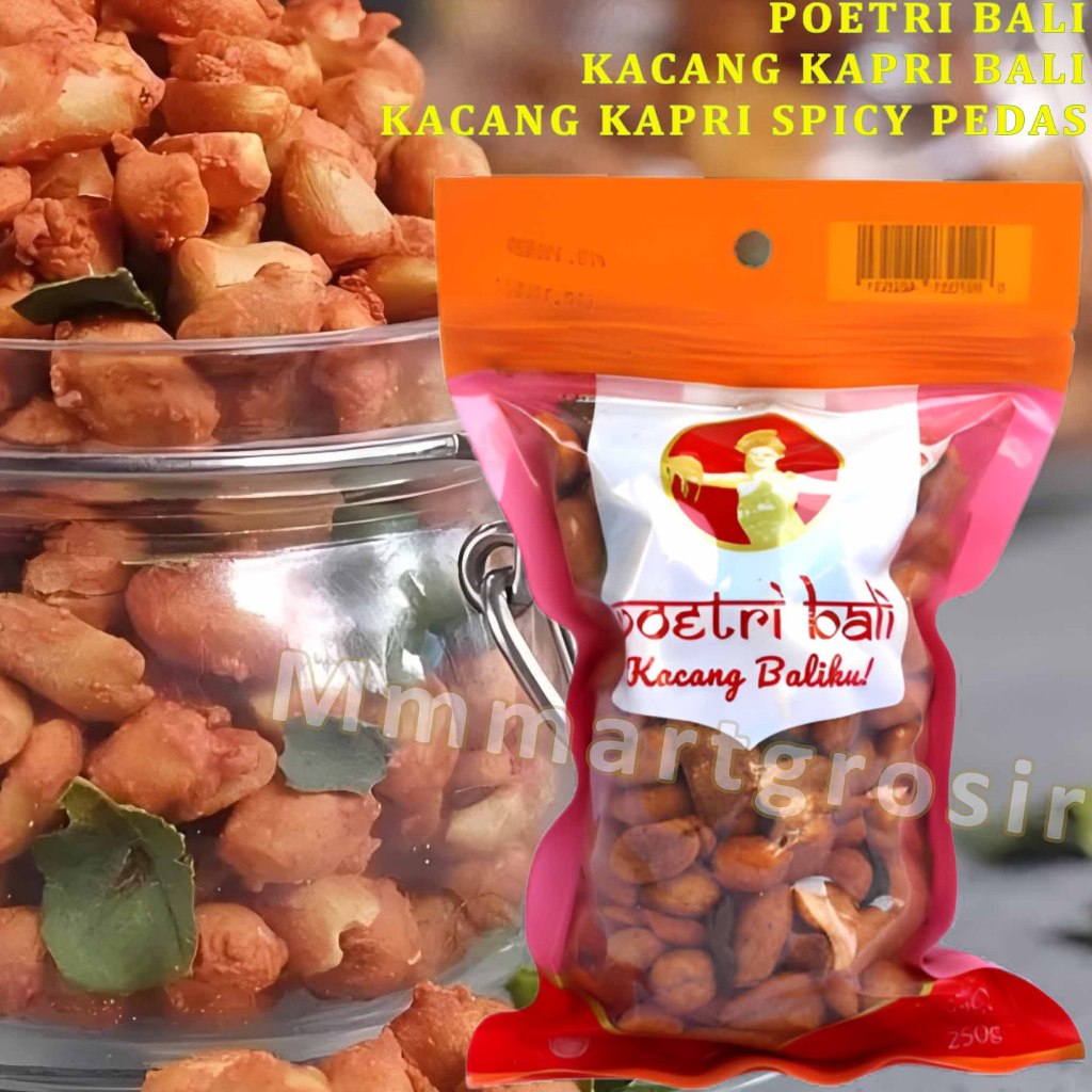 

Poetri Bali / Kacang Kapri Bali / Kacang Kapri Spicy Pedas / 250gr