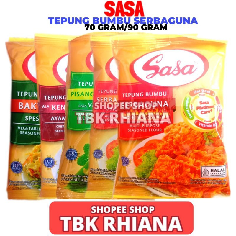 

Tepung Serbaguna Sasa Sachetan 70-90gr