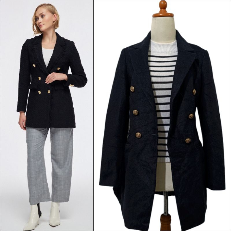 Long Coat / Wool Coat Korea / Wool Coat Jepang / coat tebal / autumn coat  / coat panjang  / wool co