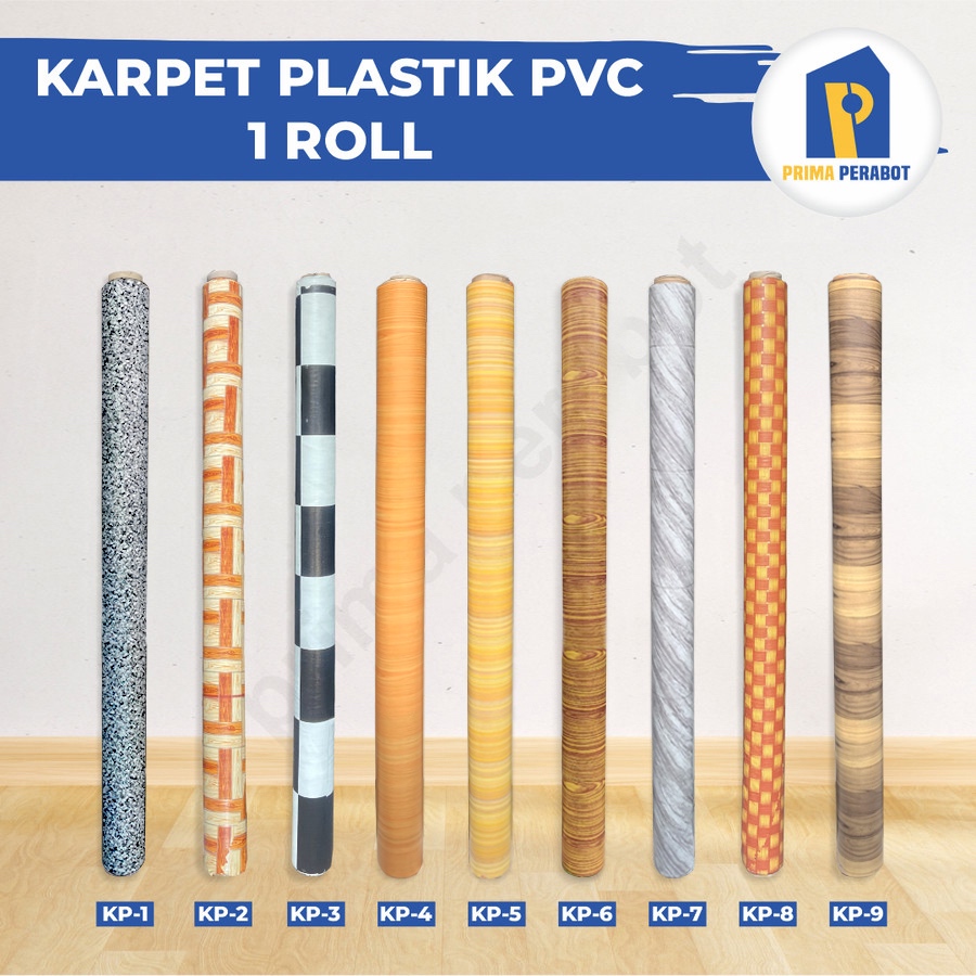 Karpet Lantai Plastik PVC 1 ROLL