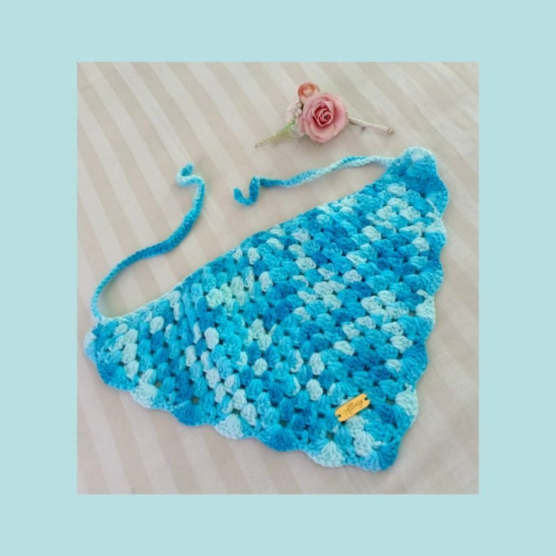 Bandana Rajut Segitiga