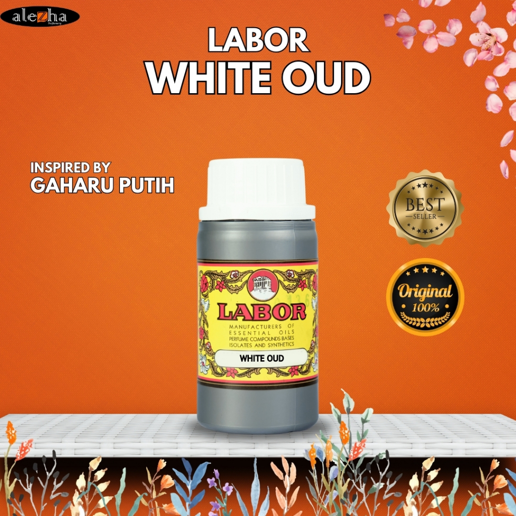 Bibit Parfum Murni WHITE OUD / GAHARU PUTIH (LABOR) 100ml SEGEL