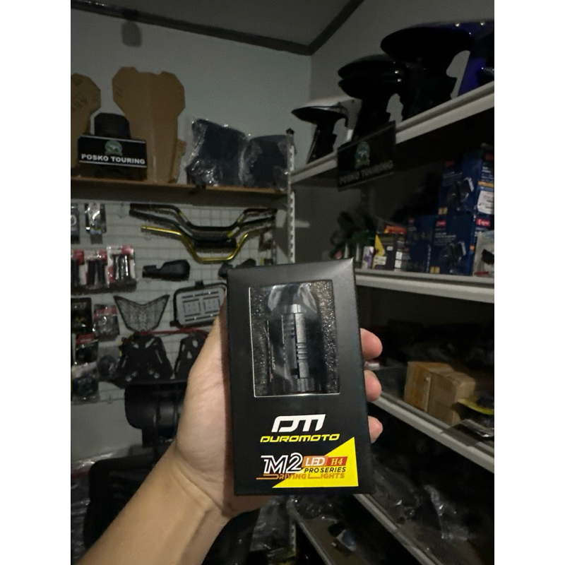 Lampu H4 Duromoto M2pro Mobil Motor Terang LED Duromoto M2