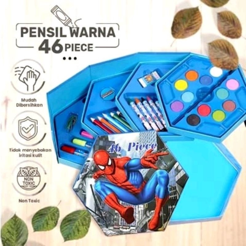 

Me100501 Crayon set isi 46pcs Winnie-the-Pooh