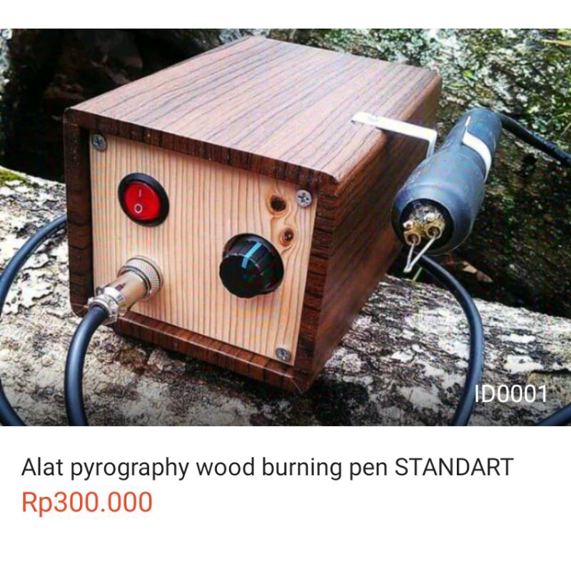 Alat pyrography wood burning pen STANDART