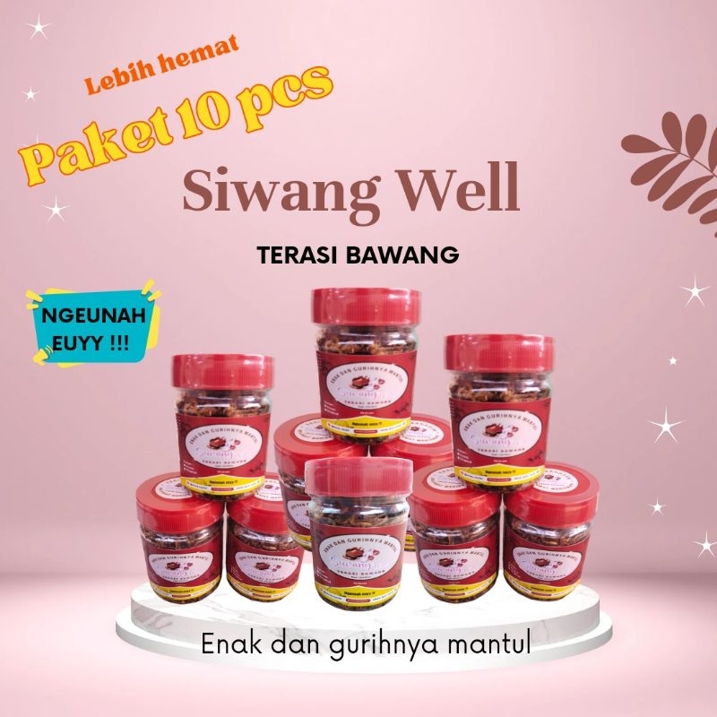 

SIWANG WELL - TERASI BAWANG PEDAS PAKET 10PCS