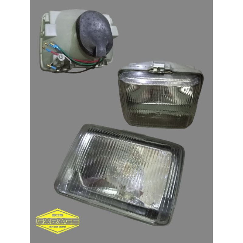 reflektor refrektor mika kaca lampu depan honda Gl pro gl max Like original nos detail original