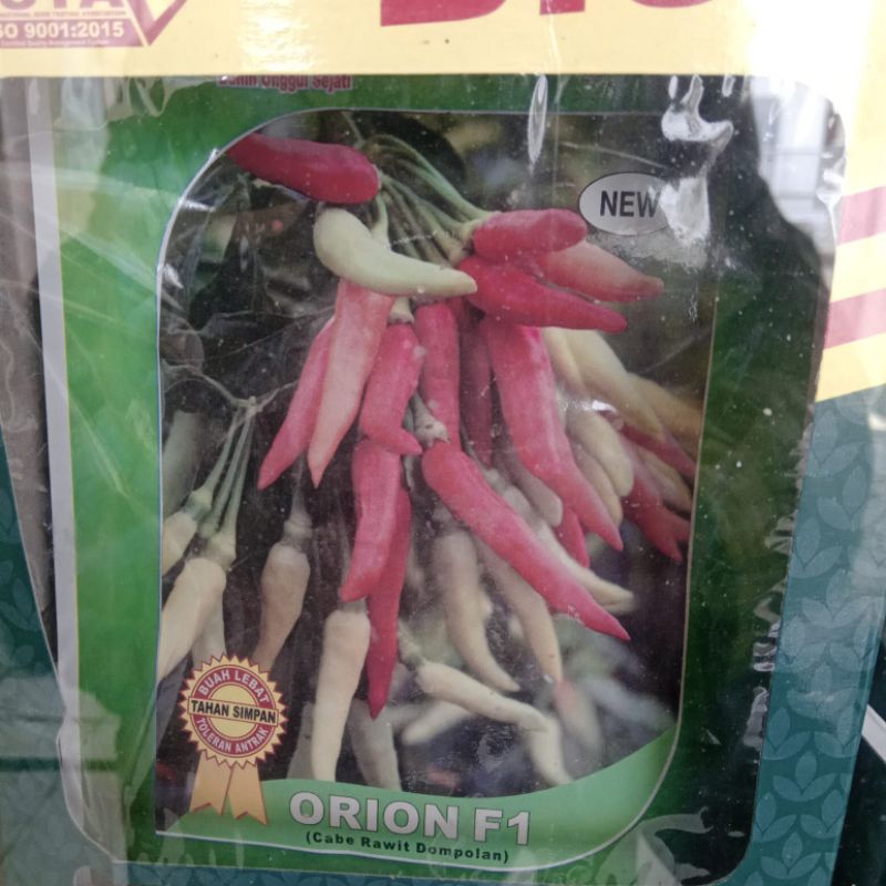 

BENIH CABAI RAWIT DEMPOLAN ORION FI 2700 BIJI 10 gram