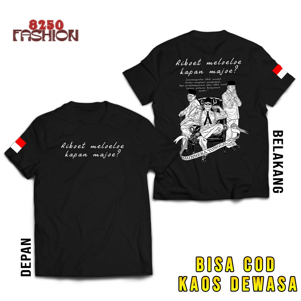 KAOS DEWASA RIBUT MULU KAPAN MAJU BAJU DEWASA KATA KATA SINDIRAN TSHIRT DEWASA KATA KATA SINDIRAN
