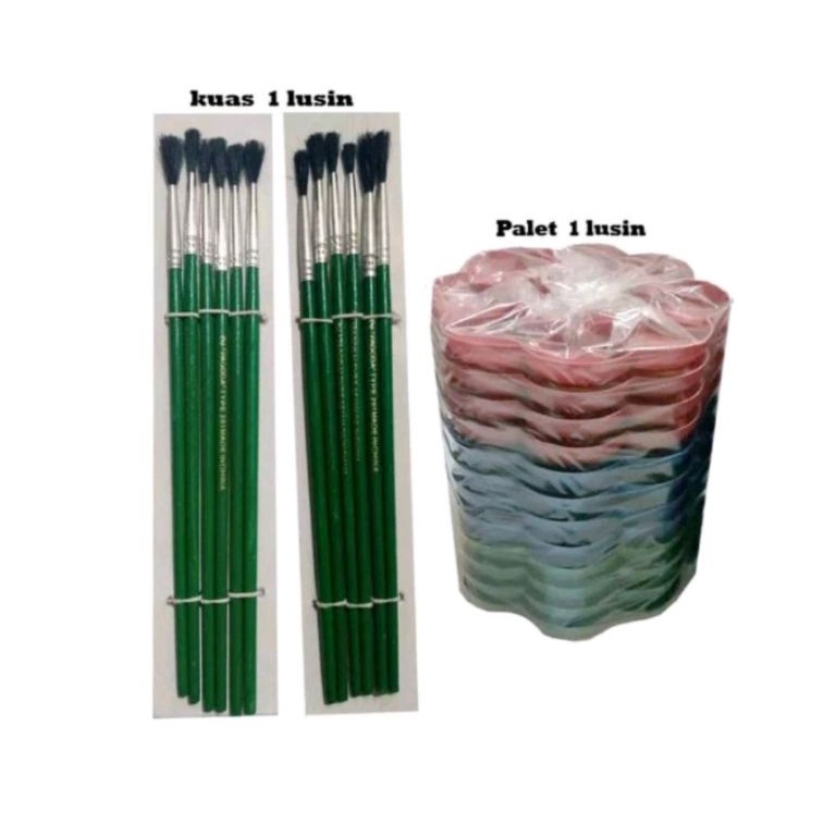 

Lebih Hemat PAKET LUKIS KUAS DAN PALLET CAT