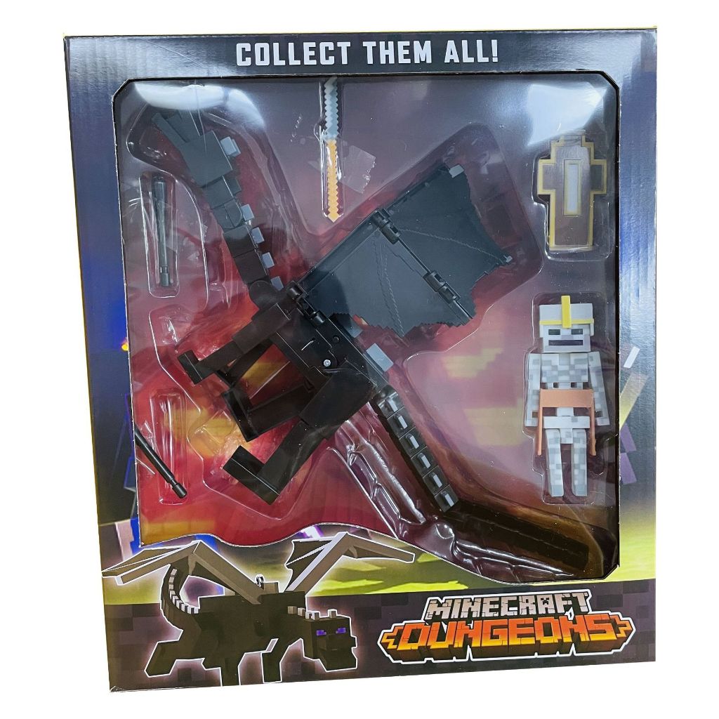 figure minecraft dungeons / minecraft dungeons figur. ender dragon. naga