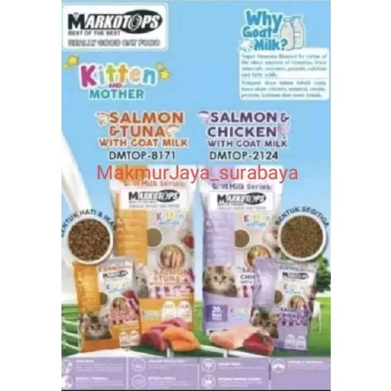 Markotop dry food 800gr adult & kitten