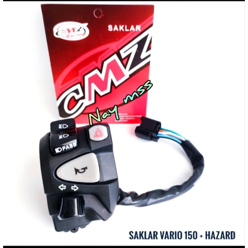 saklar kiri new vario 125/150 plus Hazard