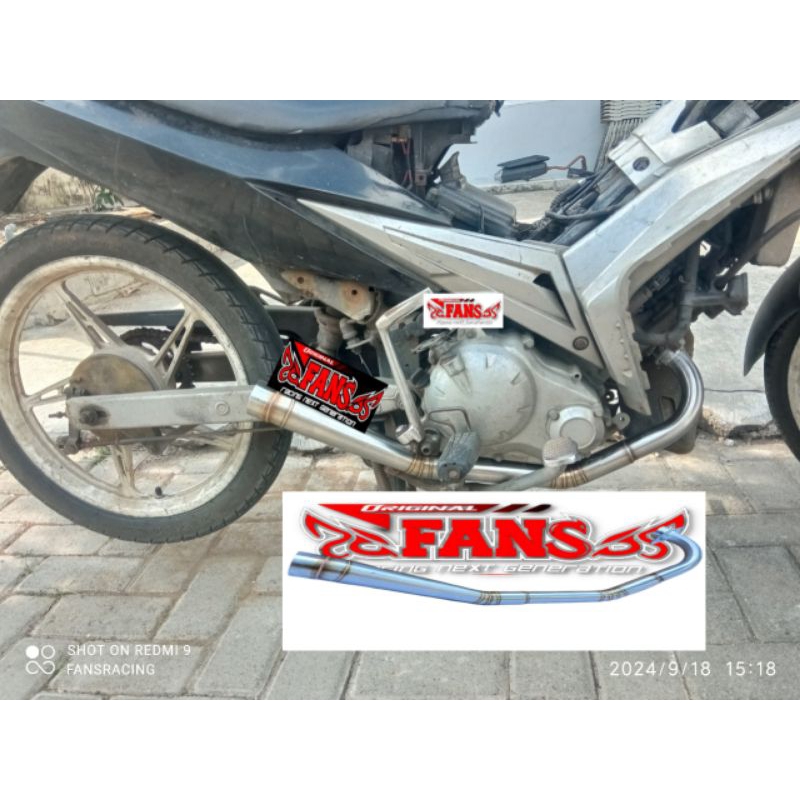 Pipa leheran Knalpot Racing LC 135 LC 135 4s LC 135 5s Jupiter MX 135 Pemasangan Standar Tipe Road R