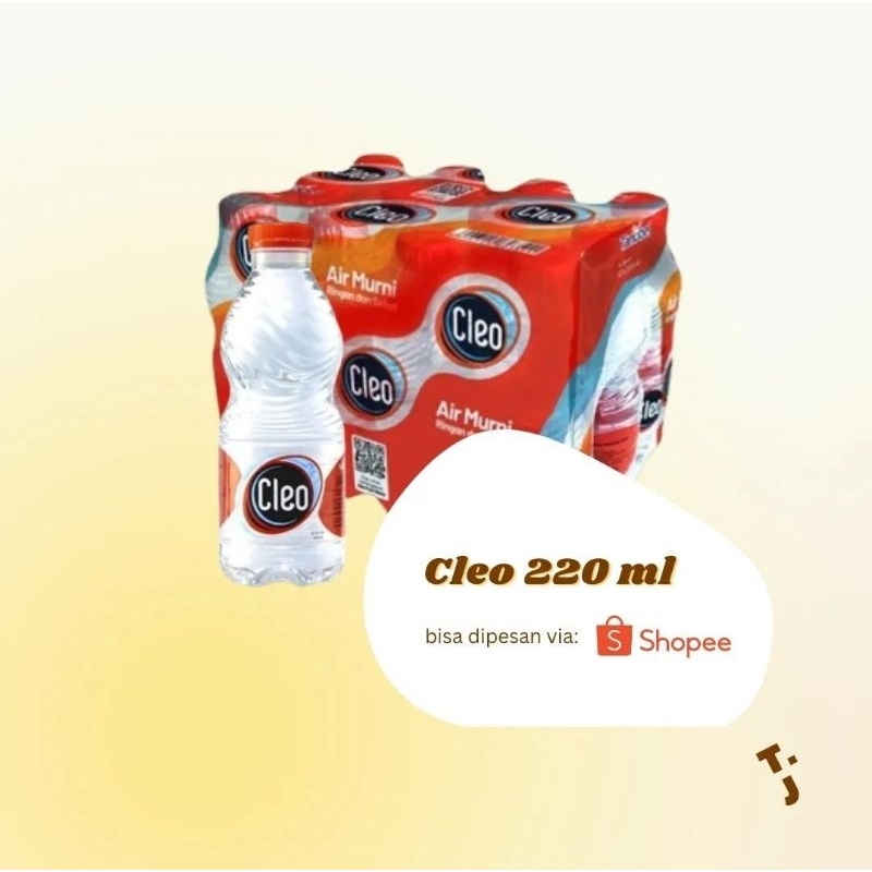 

TJ Plastik Cleo Air Murni 220ml