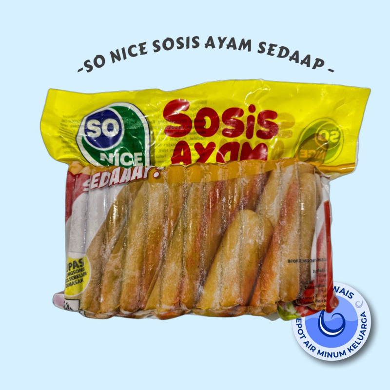 

SO NICE SOSIS AYAM SEDAAP MAKASSAR (Khusus pengiriman instan)