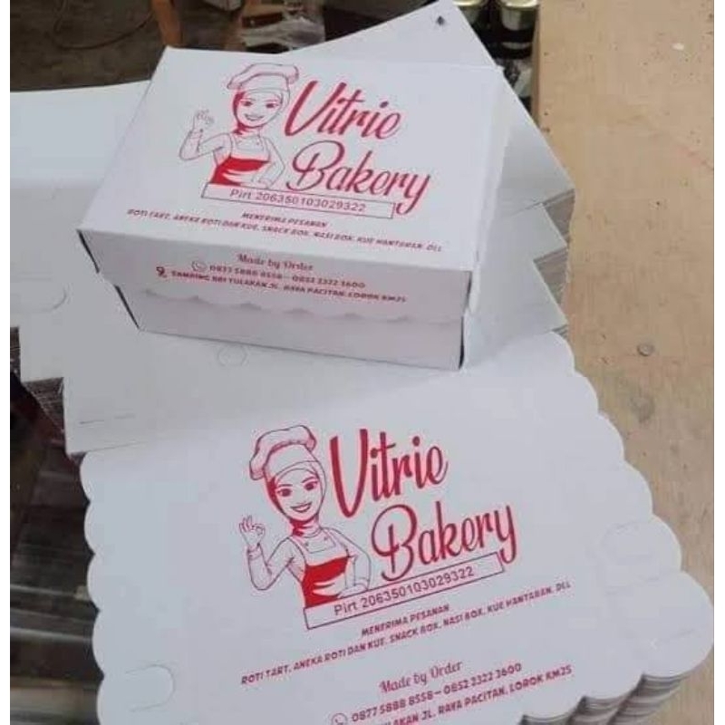

CUSTOM SABLON DUS KOTAK NASI / KUE / ROTI / DLL ( COKLAT / PUTIH )