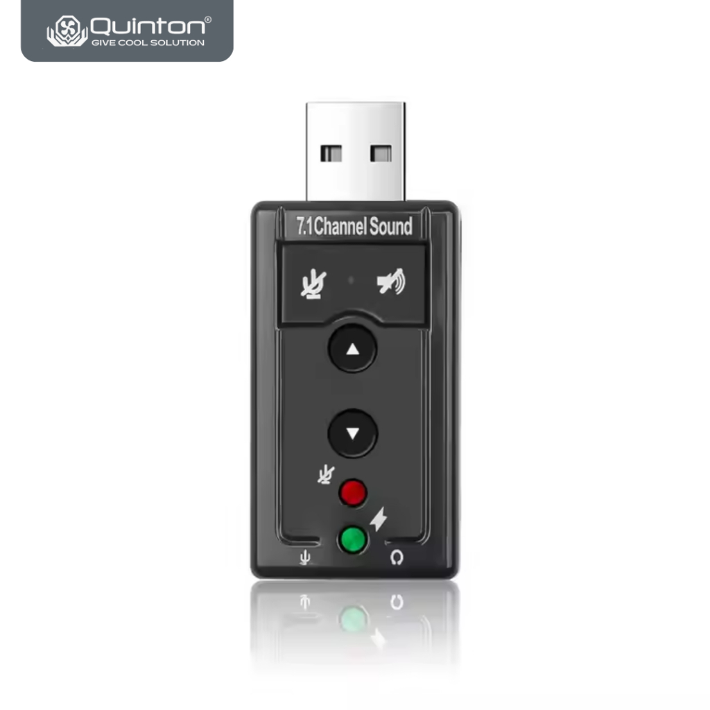 External USB Sound Card 7.1 USB to Jack 3.5mm Headphone Audio Adapter Mic For Mac Computer Android