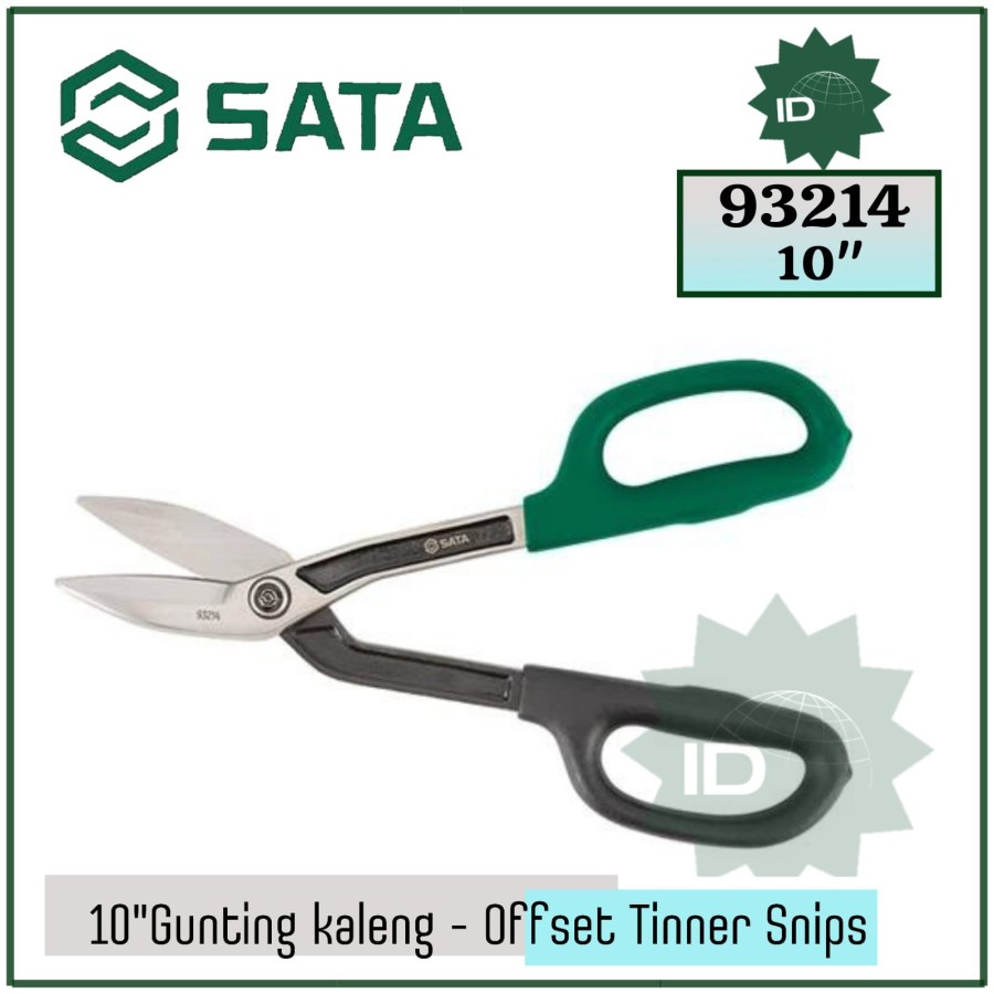 

Gunting Kaleng 10" Offset - Offset Tinner Snips 93214 Sata Tools