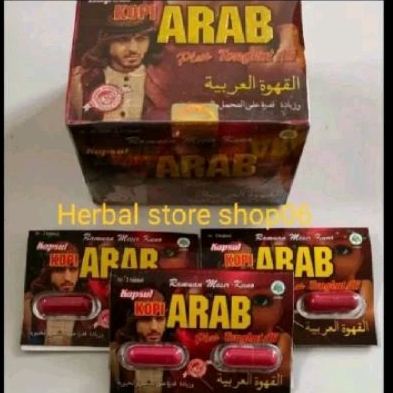 

kopi arab kapsul 1 box isi 10 blister 100% asli