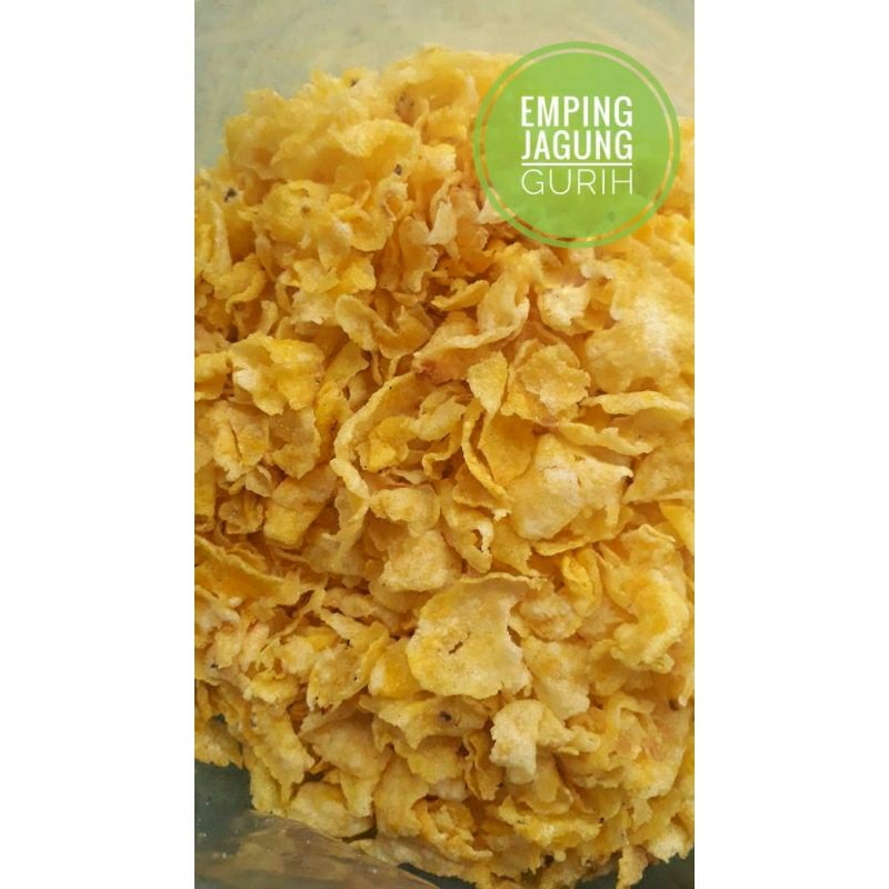 

Krupuk Emping Jagung Gurih Renyah Snack Curah Murah