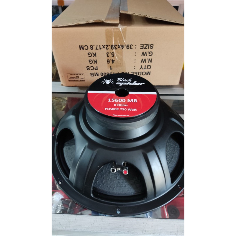 Speaker Component Black Spider 15600MB 15600 MB 15600 M Original BlackSpider 15 inch 15 inchi Low Mi