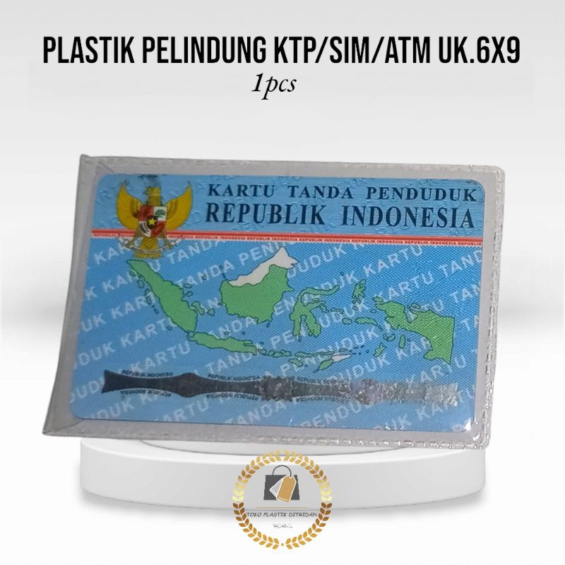 

Plastik Pelindung KTP SIM ATM Ukuran 6X9