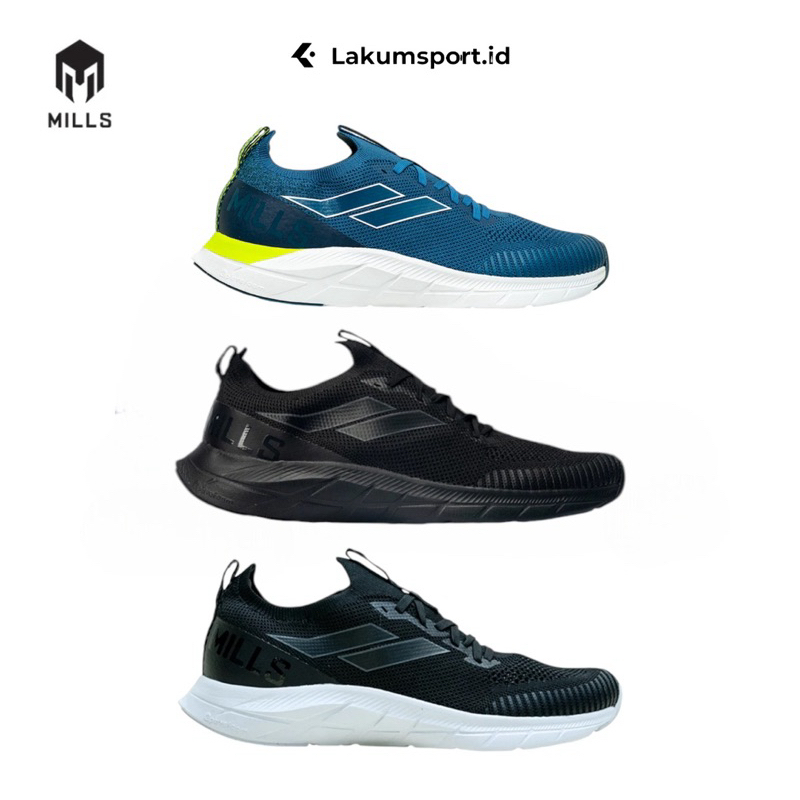 Mills running treximo enerlite mills running original-sepatu sekolah mills
